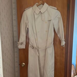 Evan Picone Light Tan Trench Coat